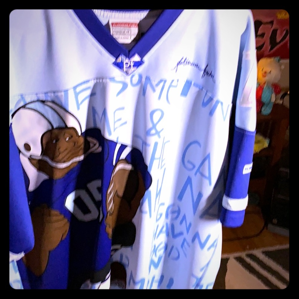 Platinum FuBu Fat Albert Jersey like New